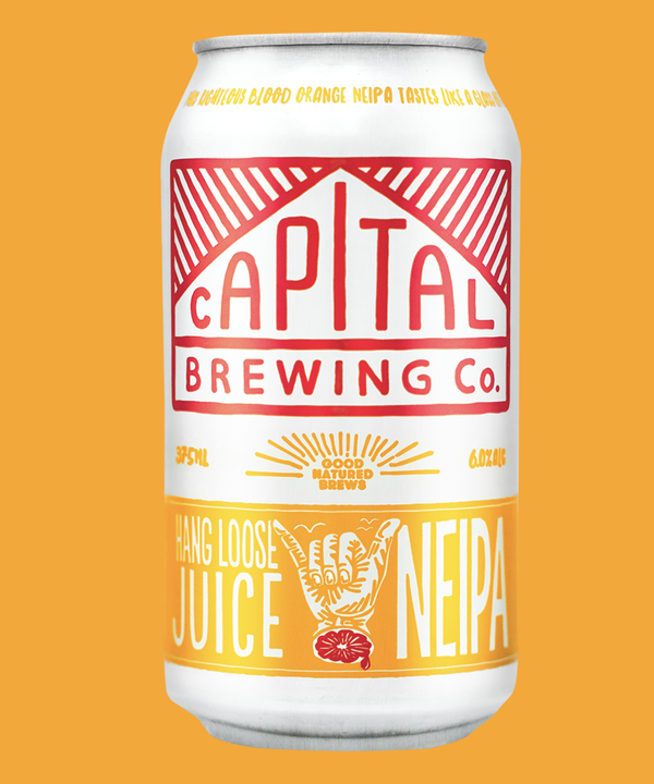 Capital Brewing Co. Hang Loose Juice NEIPA 375mL - Hop Vine & Still